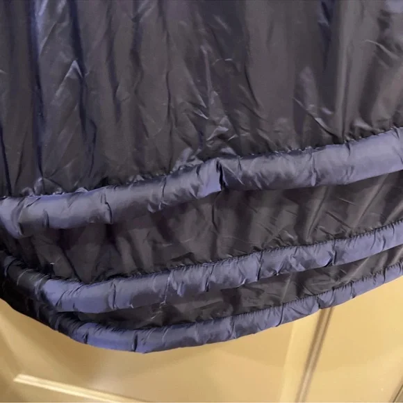 Ivan grundahl nylon Chic A-Line Navy Skirt Sz 40 (item B11) - Picture 6 of 8